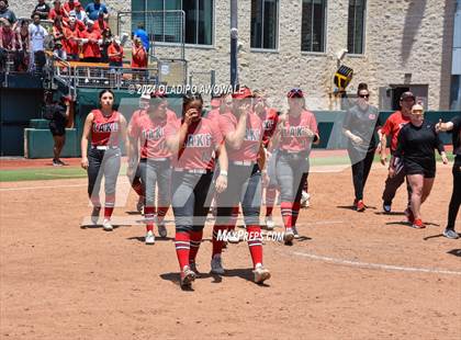 Thumbnail 2 in Melissa vs. Lake Belton (UIL Softball 5A Semifinal) photogallery.