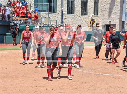 Thumbnail 3 in Melissa vs. Lake Belton (UIL Softball 5A Semifinal) photogallery.