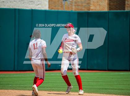Thumbnail 2 in Melissa vs. Lake Belton (UIL Softball 5A Semifinal) photogallery.