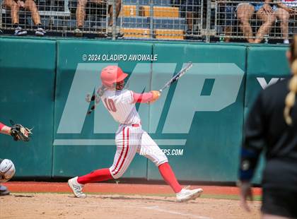 Thumbnail 3 in Melissa vs. Lake Belton (UIL Softball 5A Semifinal) photogallery.