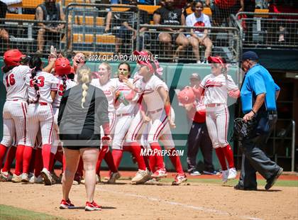 Thumbnail 3 in Melissa vs. Lake Belton (UIL Softball 5A Semifinal) photogallery.
