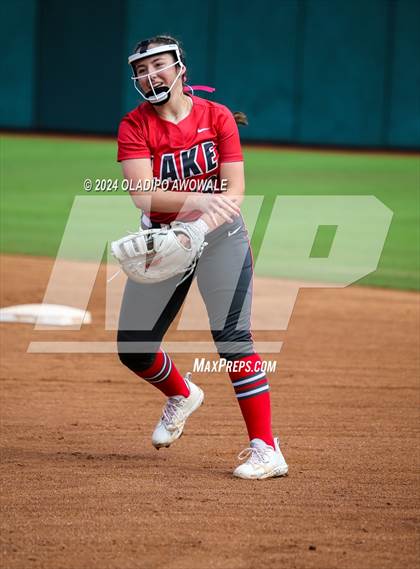 Thumbnail 2 in Melissa vs. Lake Belton (UIL Softball 5A Semifinal) photogallery.
