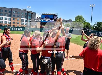 Thumbnail 2 in Melissa vs. Lake Belton (UIL Softball 5A Semifinal) photogallery.