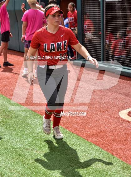Thumbnail 2 in Melissa vs. Lake Belton (UIL Softball 5A Semifinal) photogallery.