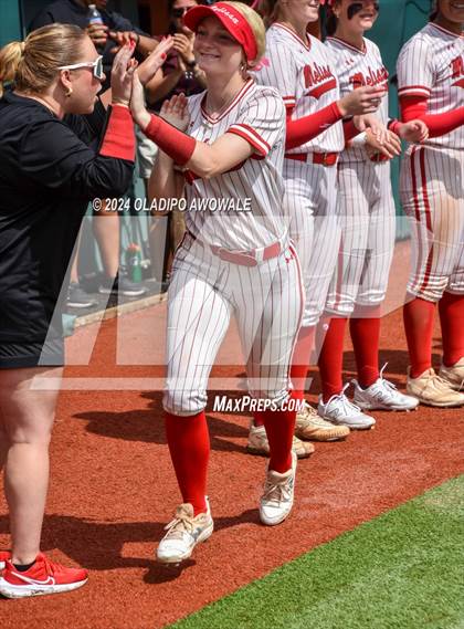 Thumbnail 1 in Melissa vs. Lake Belton (UIL Softball 5A Semifinal) photogallery.