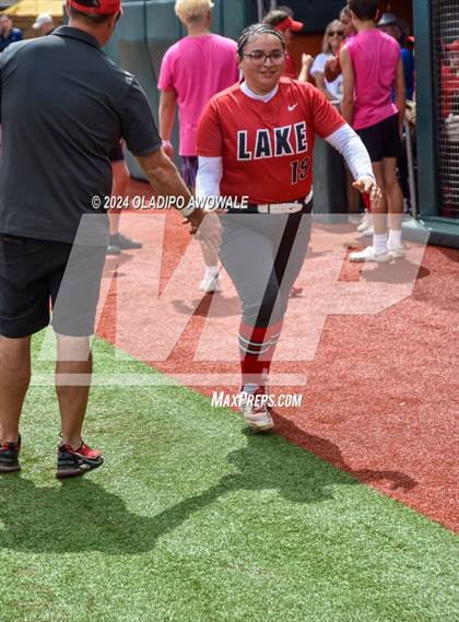 Thumbnail 3 in Melissa vs. Lake Belton (UIL Softball 5A Semifinal) photogallery.