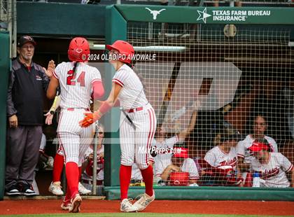 Thumbnail 3 in Melissa vs. Lake Belton (UIL Softball 5A Semifinal) photogallery.