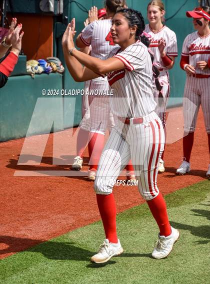 Thumbnail 2 in Melissa vs. Lake Belton (UIL Softball 5A Semifinal) photogallery.