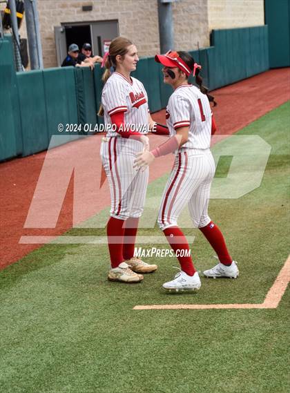 Thumbnail 2 in Melissa vs. Lake Belton (UIL Softball 5A Semifinal) photogallery.