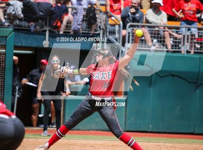Thumbnail 2 in Melissa vs. Lake Belton (UIL Softball 5A Semifinal) photogallery.