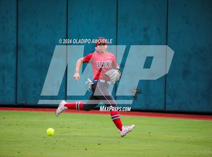 Thumbnail 3 in Melissa vs. Lake Belton (UIL Softball 5A Semifinal) photogallery.