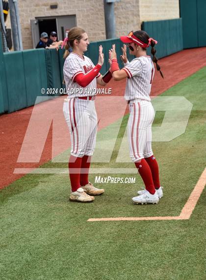 Thumbnail 3 in Melissa vs. Lake Belton (UIL Softball 5A Semifinal) photogallery.