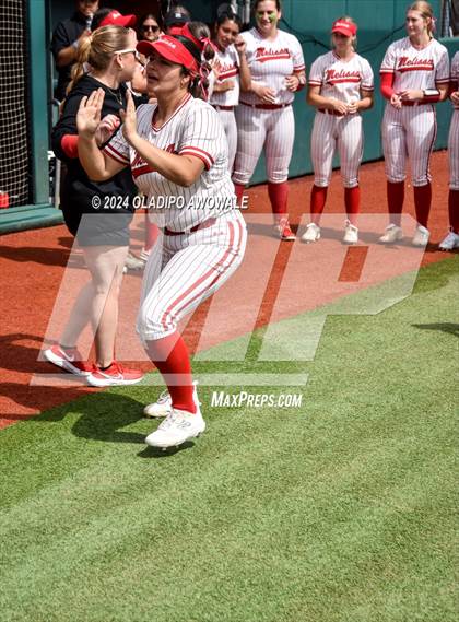 Thumbnail 3 in Melissa vs. Lake Belton (UIL Softball 5A Semifinal) photogallery.