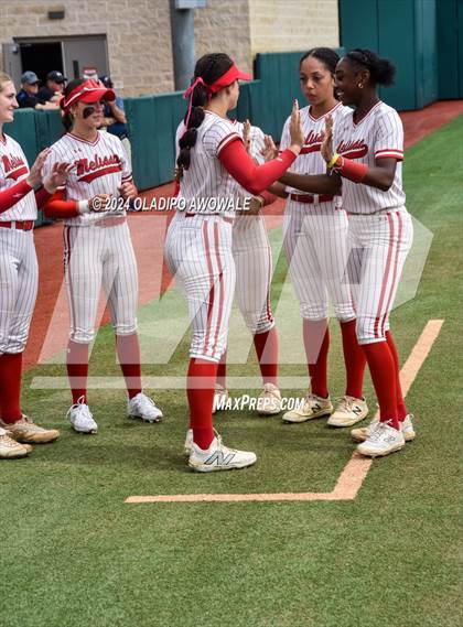 Thumbnail 2 in Melissa vs. Lake Belton (UIL Softball 5A Semifinal) photogallery.