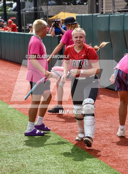 Thumbnail 2 in Melissa vs. Lake Belton (UIL Softball 5A Semifinal) photogallery.
