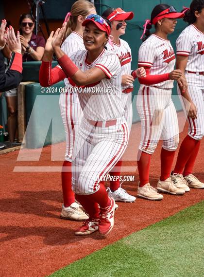 Thumbnail 3 in Melissa vs. Lake Belton (UIL Softball 5A Semifinal) photogallery.