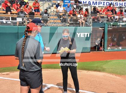 Thumbnail 3 in Melissa vs. Lake Belton (UIL Softball 5A Semifinal) photogallery.