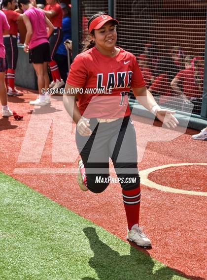 Thumbnail 2 in Melissa vs. Lake Belton (UIL Softball 5A Semifinal) photogallery.