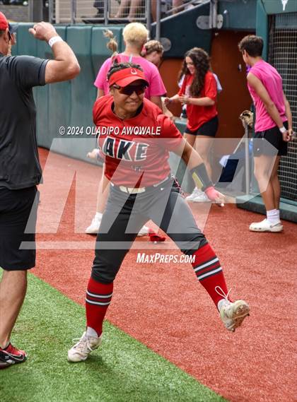 Thumbnail 3 in Melissa vs. Lake Belton (UIL Softball 5A Semifinal) photogallery.