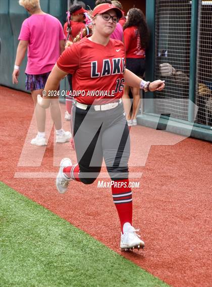 Thumbnail 3 in Melissa vs. Lake Belton (UIL Softball 5A Semifinal) photogallery.