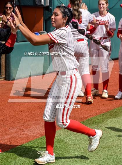 Thumbnail 3 in Melissa vs. Lake Belton (UIL Softball 5A Semifinal) photogallery.