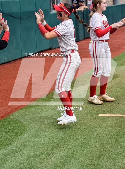 Thumbnail 3 in Melissa vs. Lake Belton (UIL Softball 5A Semifinal) photogallery.