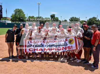 Thumbnail 2 in Melissa vs. Lake Belton (UIL Softball 5A Semifinal) photogallery.