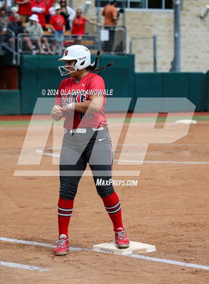 Thumbnail 2 in Melissa vs. Lake Belton (UIL Softball 5A Semifinal) photogallery.
