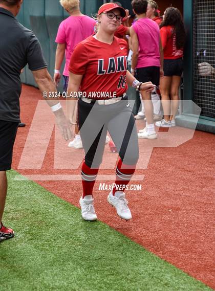 Thumbnail 2 in Melissa vs. Lake Belton (UIL Softball 5A Semifinal) photogallery.