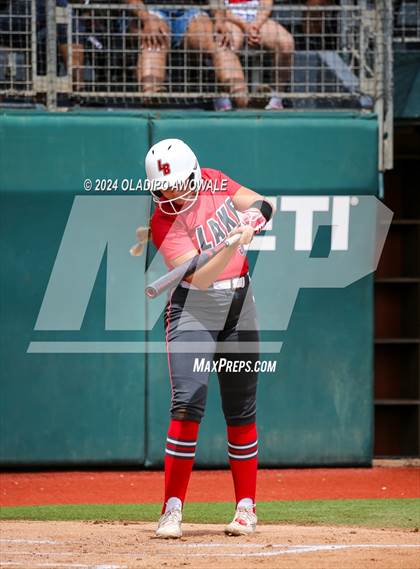 Thumbnail 3 in Melissa vs. Lake Belton (UIL Softball 5A Semifinal) photogallery.