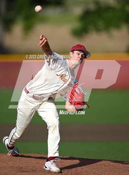 Thumbnail 3 in Bishop O'Dowd vs. Cardinal Newman (CIF NCS Semi-Final) photogallery.