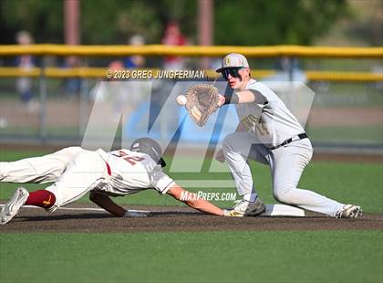 Thumbnail 2 in Bishop O'Dowd vs. Cardinal Newman (CIF NCS Semi-Final) photogallery.