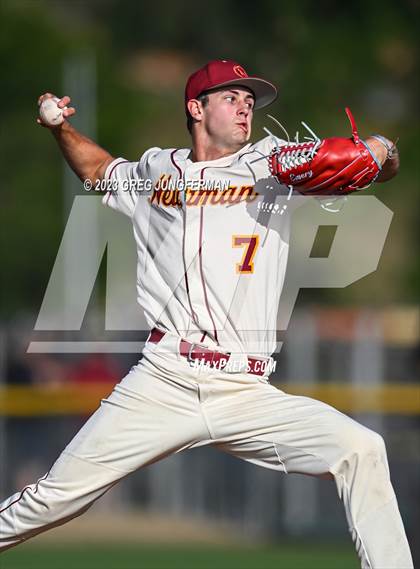 Thumbnail 3 in Bishop O'Dowd vs. Cardinal Newman (CIF NCS Semi-Final) photogallery.