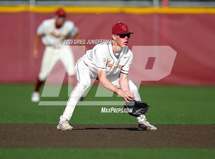 Thumbnail 3 in Bishop O'Dowd vs. Cardinal Newman (CIF NCS Semi-Final) photogallery.
