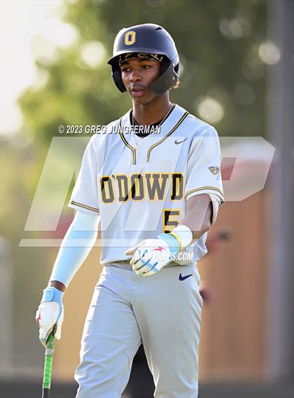Thumbnail 2 in Bishop O'Dowd vs. Cardinal Newman (CIF NCS Semi-Final) photogallery.