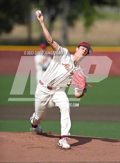 Thumbnail 1 in Bishop O'Dowd vs. Cardinal Newman (CIF NCS Semi-Final) photogallery.