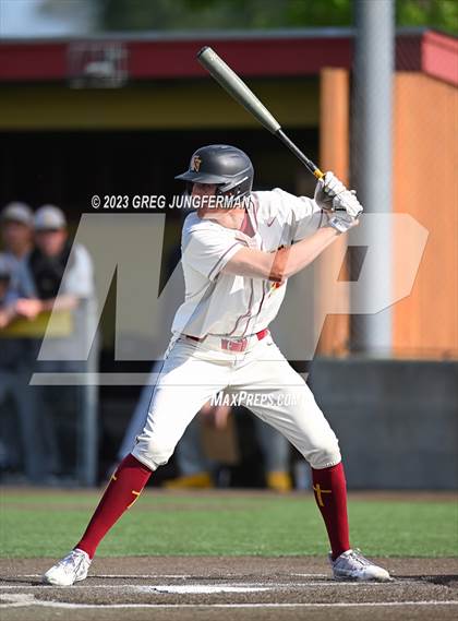Thumbnail 3 in Bishop O'Dowd vs. Cardinal Newman (CIF NCS Semi-Final) photogallery.