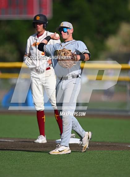 Thumbnail 2 in Bishop O'Dowd vs. Cardinal Newman (CIF NCS Semi-Final) photogallery.