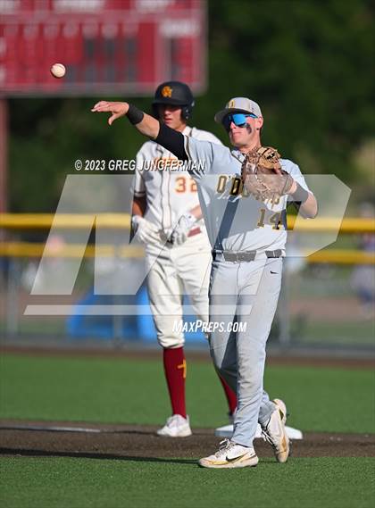 Thumbnail 3 in Bishop O'Dowd vs. Cardinal Newman (CIF NCS Semi-Final) photogallery.