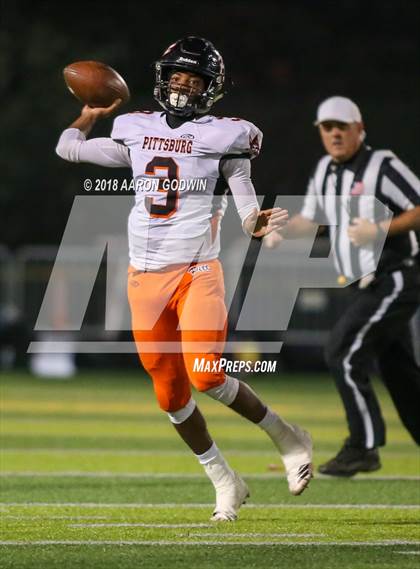 Thumbnail 1 in Pittsburg @ De La Salle (CIF NCS Open Division Playoff) photogallery.