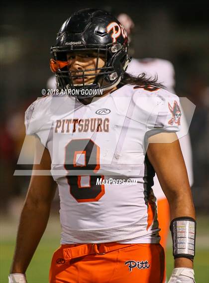 Thumbnail 1 in Pittsburg @ De La Salle (CIF NCS Open Division Playoff) photogallery.