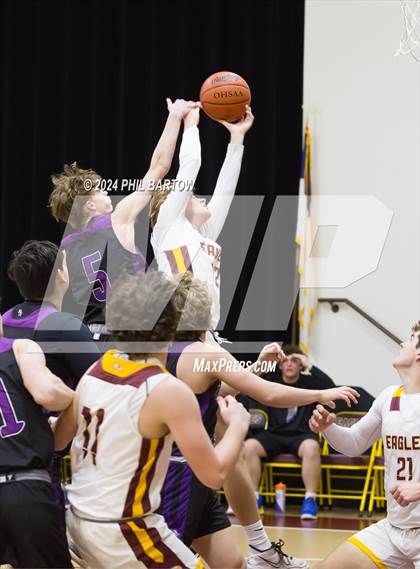 Thumbnail 2 in Granville Christian Academy @ Liberty Christian Academy (OHSAA Central District Division IV Central 2 Round 1) photogallery.