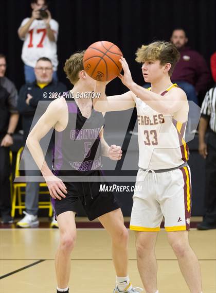 Thumbnail 2 in Granville Christian Academy @ Liberty Christian Academy (OHSAA Central District Division IV Central 2 Round 1) photogallery.