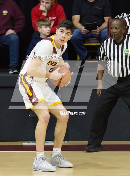 Thumbnail 2 in Granville Christian Academy @ Liberty Christian Academy (OHSAA Central District Division IV Central 2 Round 1) photogallery.