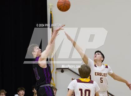 Thumbnail 2 in Granville Christian Academy @ Liberty Christian Academy (OHSAA Central District Division IV Central 2 Round 1) photogallery.