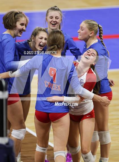 Thumbnail 1 in Rock Canyon vs. Cherry Creek (CHSAA 5A Contenders First Round) photogallery.