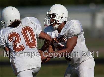 Thumbnail 3 in Channelview vs. Dobie (Freshmen A) photogallery.