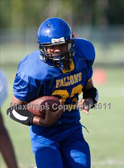 Thumbnail 2 in Channelview vs. Dobie (Freshmen A) photogallery.