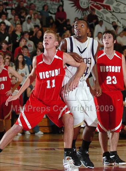 Thumbnail 3 in Victory Christian vs. Bradshaw Christian (CIF SJS D5 Playoffs) photogallery.