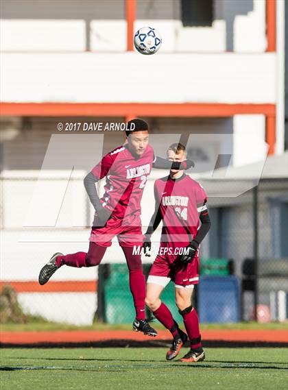 Thumbnail 1 in Arlington @ Masconomet Regional (MIAA Division 2 North Semifinal) photogallery.